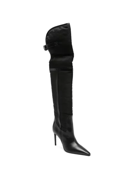 Botine Dsquared2 cu cataramă negru