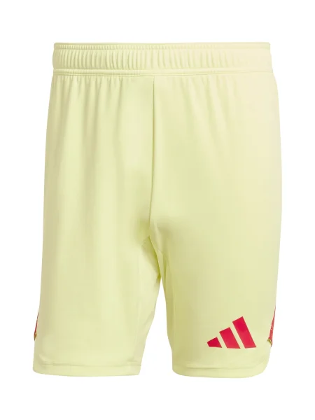 ADIDAS PERFORMANCE Pantaloni sport Tiro 25 Pro galben pastel roșu