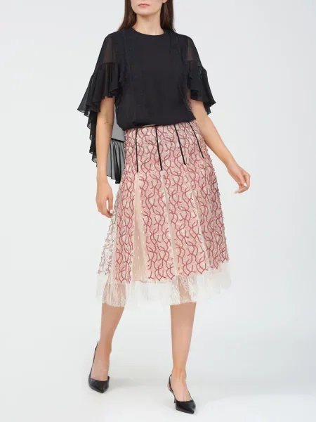 Блуза Giambattista Valli чорна