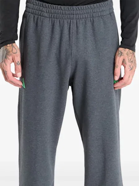 Μικρός ριγέ τρέξιμο κάλτσες Adidas γκρι