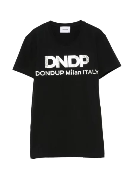 Póló Dondup nyomtatás fekete