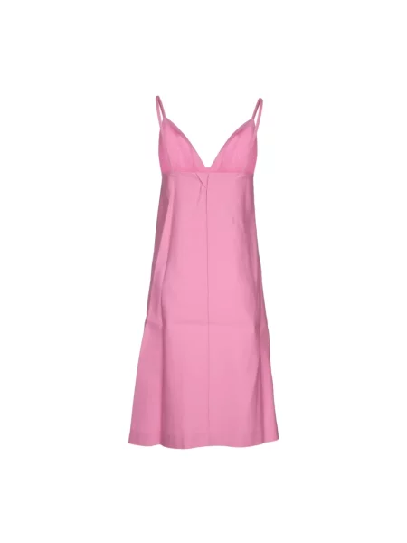 Sukienka Jacquemus wełniana różowa