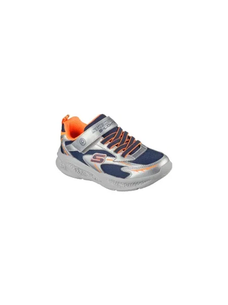 Skechers Sneakers Meteor-Lights Glow-Strider Argintiu gri