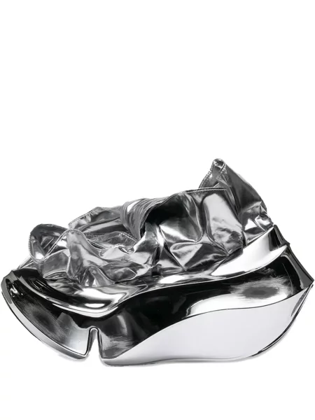 Маратонки Grounds сребристо