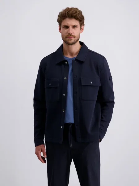 Бомбер Pierre Cardin синий