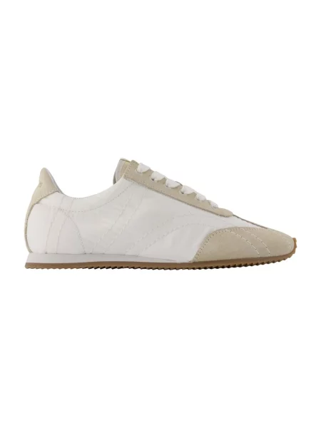 Sneakersy Toteme zamszowe białe