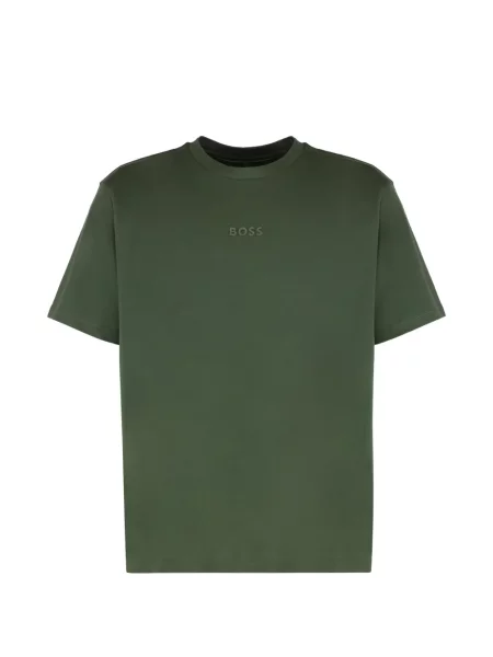 Tricou Boss cu autograf verde