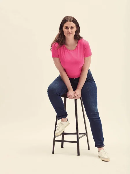 Tricou Fruit Of The Loom roz