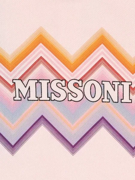 Bluza dziecięca Missoni różowa