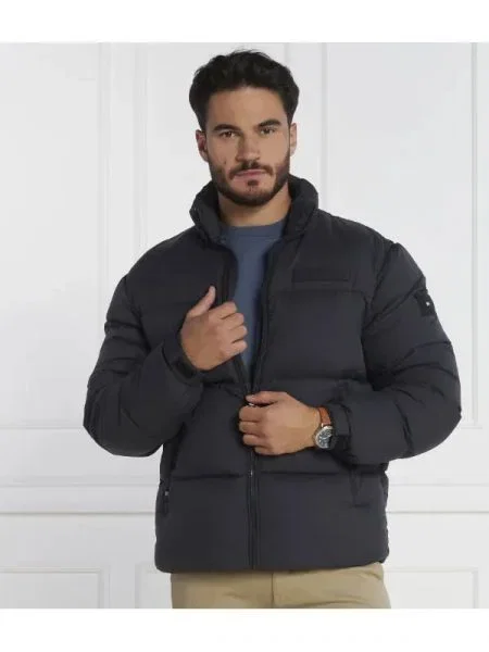 Tommy Hilfiger Steppelt kabát NEW YORK GMD DOWN PUFFER | Oversize fit kék