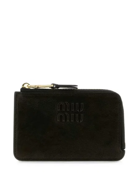 Portofel Miu Miu din piele negru