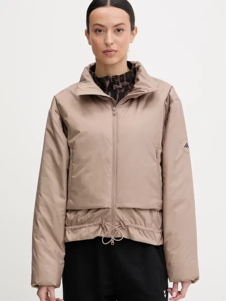 Jachetă Pentru Femei Adidas By Stella Mccartney maro