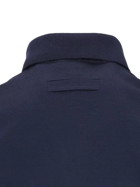 Tricou polo Zegna albastru