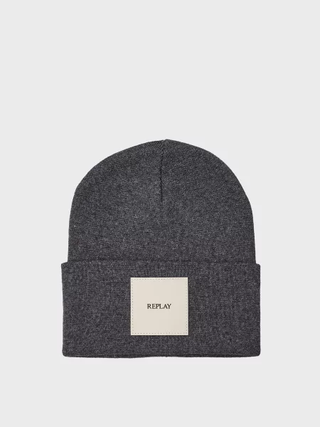 Шапка Replay чорна