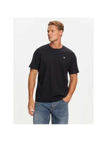 Guess Póló Sötétkék Regular Fit kék