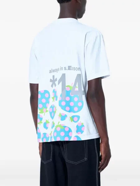 Tricou B.eautiful cu imagine alb