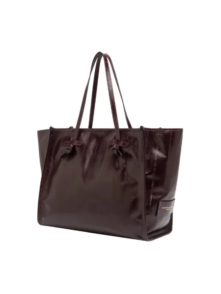 Shopperka Gianni Chiarini skórzana brązowa