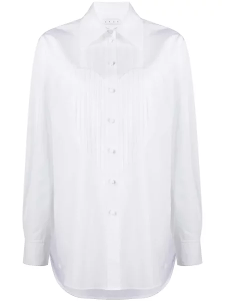 Cămașă Area cu motiv cu inimi alb