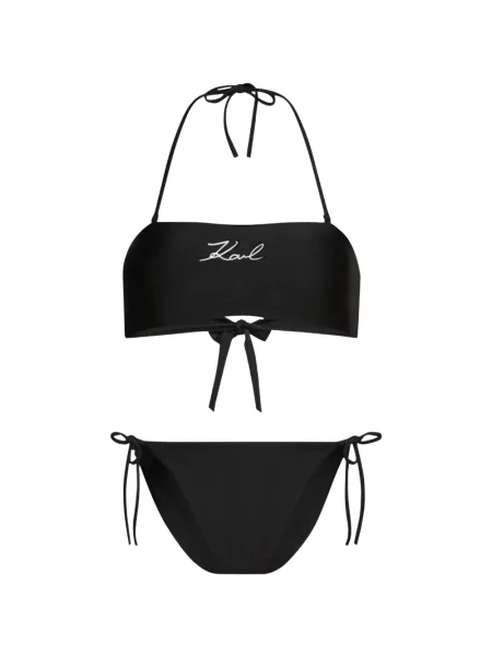 Bikini Karl Lagerfeld negru