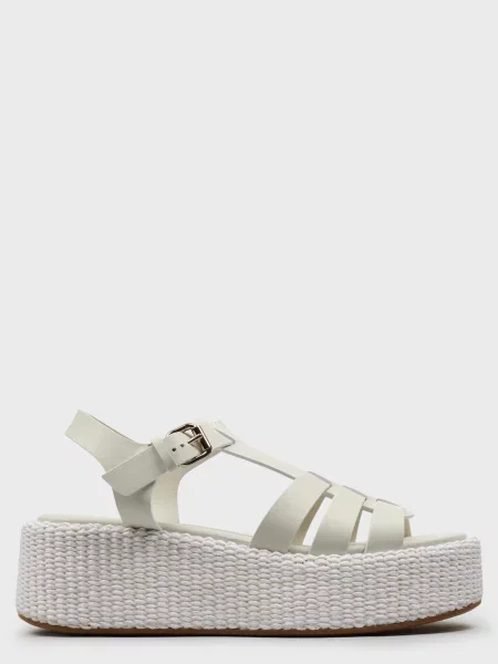 Босоніжки L'estrosa білі