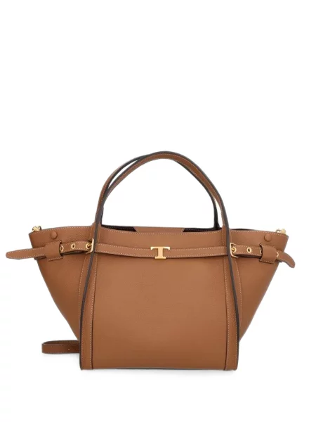 Geantă shopper Tod's din piele maro