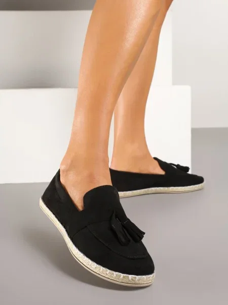 Espadrile Wanelis negre