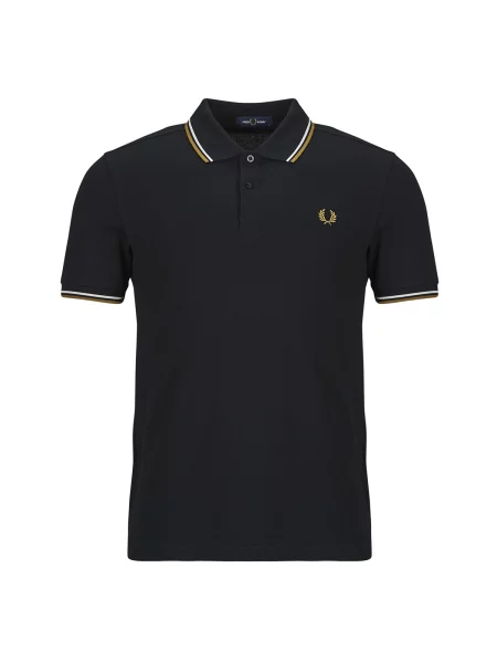 Majica Fred Perry s kratkimi rokavi črna