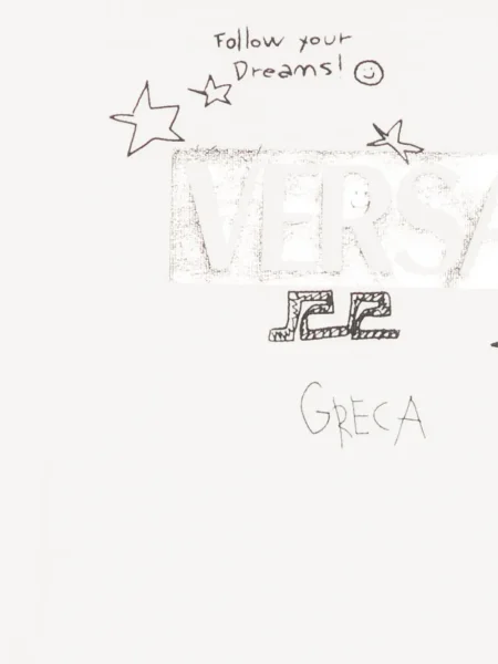 Koszulka dziecięca Versace biała