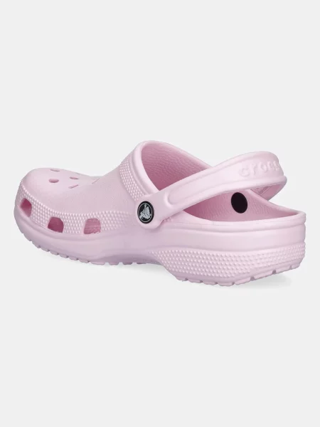 Классические шлепанцы Crocs розовые