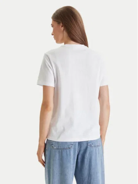 Calvin Klein Jeans Póló Graphic fehér