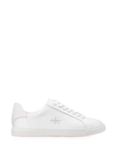 Sneakerși Calvin Klein cu imagine alb