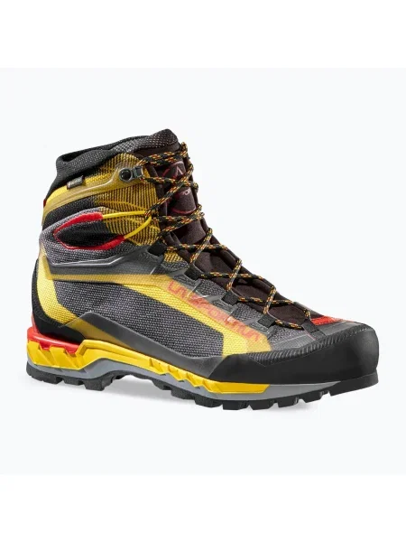 La Sportiva Trango Tech férfi túrabakancs GTX black/yellow Trango Tech GTX fekete