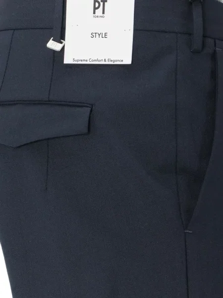 Pantaloni Pt Torino albastru
