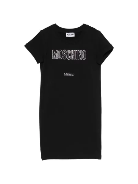 Sukienka dziecięca Moschino czarna