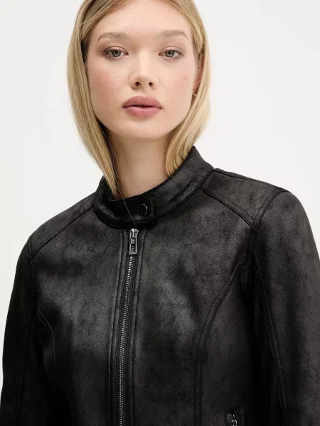 Куртка Desigual BASIC демісезонна чорний