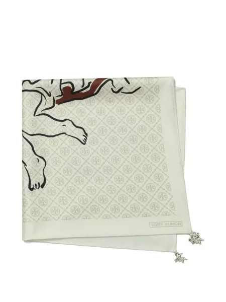Fular Tory Burch de mătase