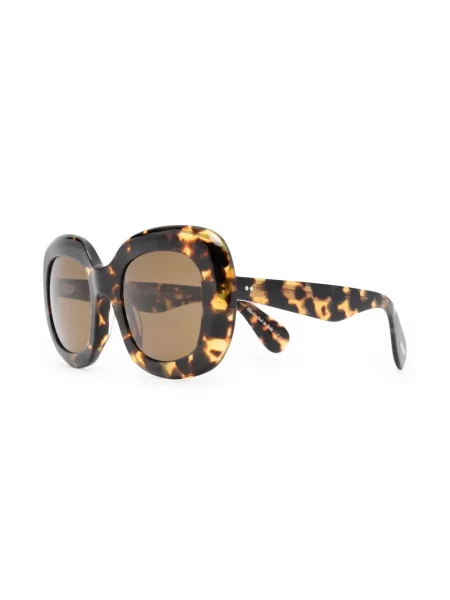 Sluneční brýle Oliver Peoples hnědé