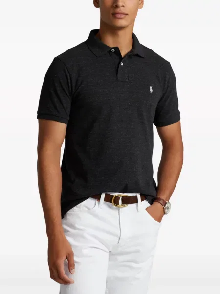 Klasické dlouho polotričko Polo Ralph Lauren černé