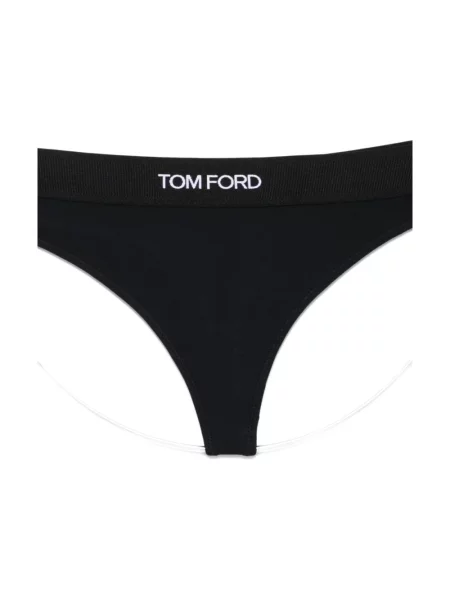 Stringi Tom Ford z modalu czarne