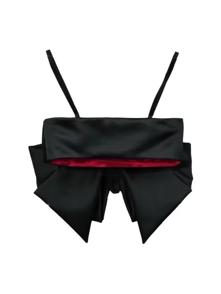 Top Nina Ricci elegancki czarny