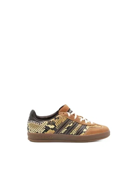 Sneakersy Adidas Originals skórzane brązowe