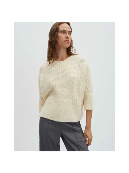 Someday Sweter Tumelda gelb beżowy