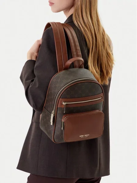 Plecak Nine West brązowy