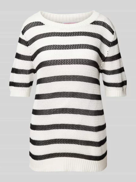 Sweter z dzianiny w Frieda & Freddies biały