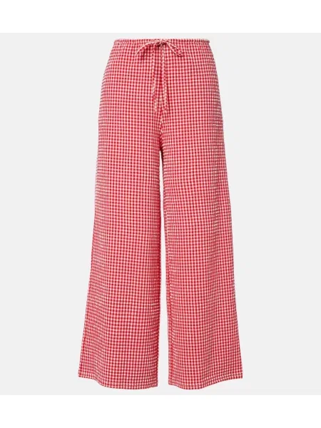 Pantaloni Montce roșu