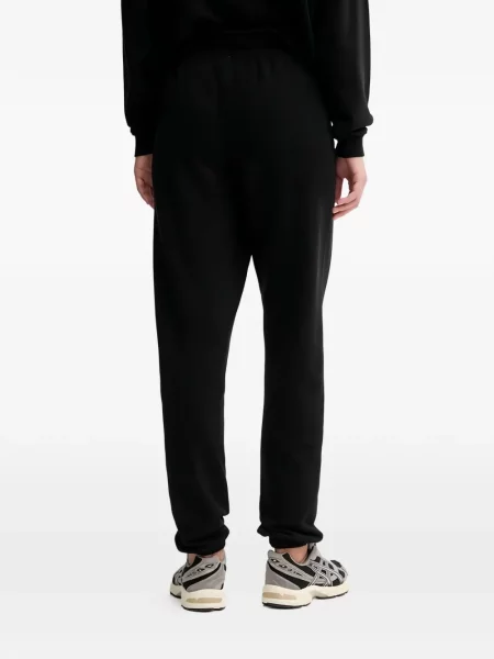 Pantaloni Dkny alergare cu autograf negru