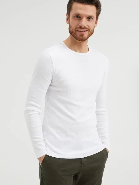 WE Fashion Tricou alb