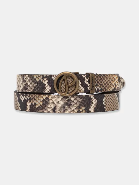 Кожен Pepe Jeans ATHENAK BELT дамски кафяво