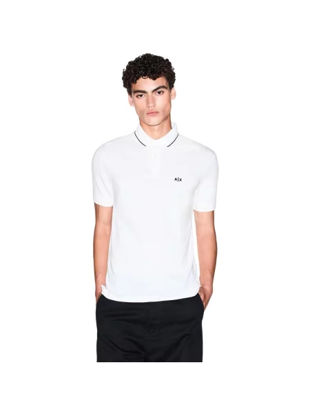Polo majica Eax bijela