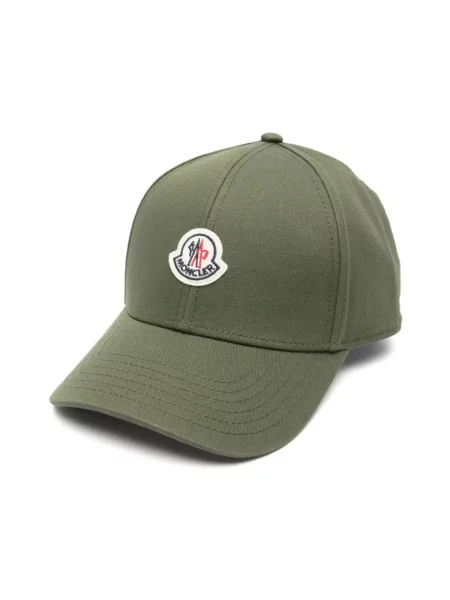 Czapka z daszkiem Moncler zielona